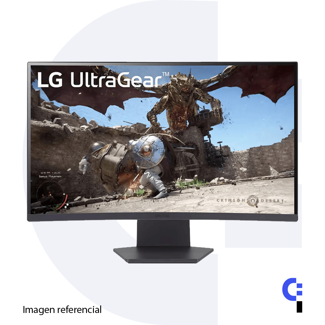 MONITOR 27″ LG 27GS60QC, 180 HZ, 1MS GTG, VA 2K QHD 2560 X 1440, CURVO ...