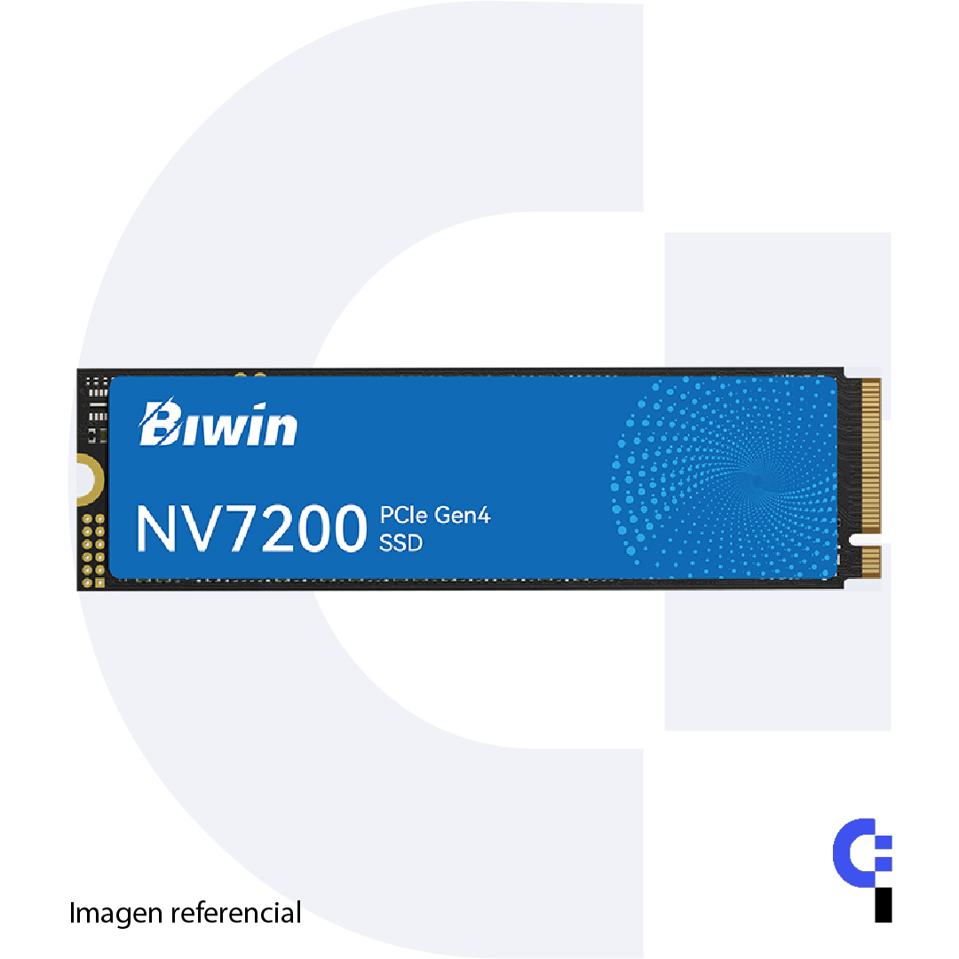 SSD M.2 1TB BIWIN NV7200 PCIe GEN 4 x4 NVME, 7200 MBPS (P.N ...